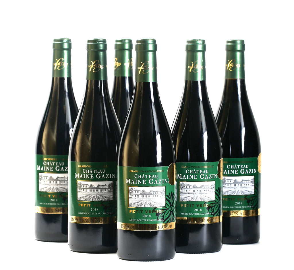 Bordeaux Petit Verdot 2018 (100%)                                           - 6 x bottles