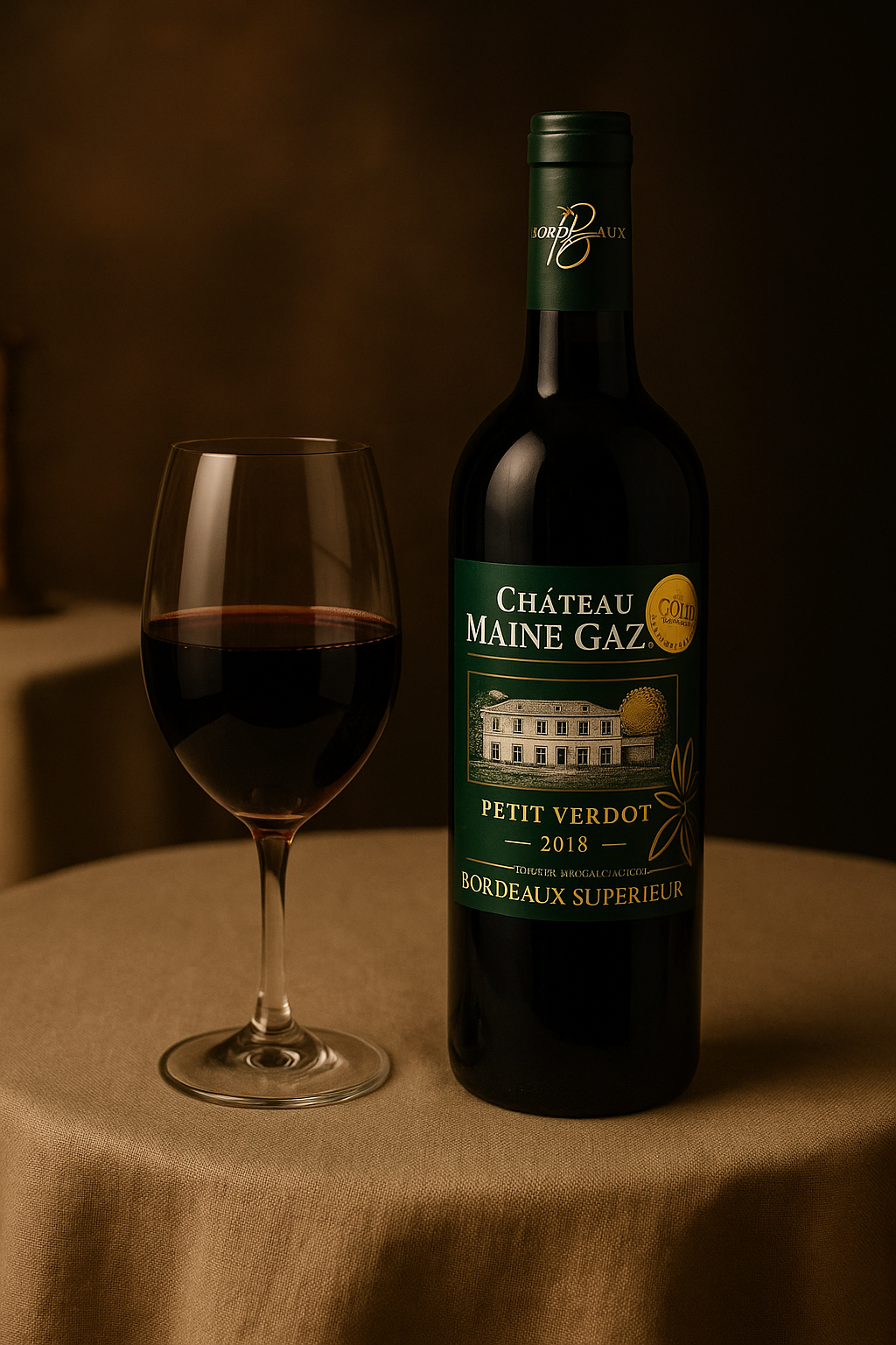 Bordeaux Petit Verdot 2018 (100%)                                           - 6 x bottles